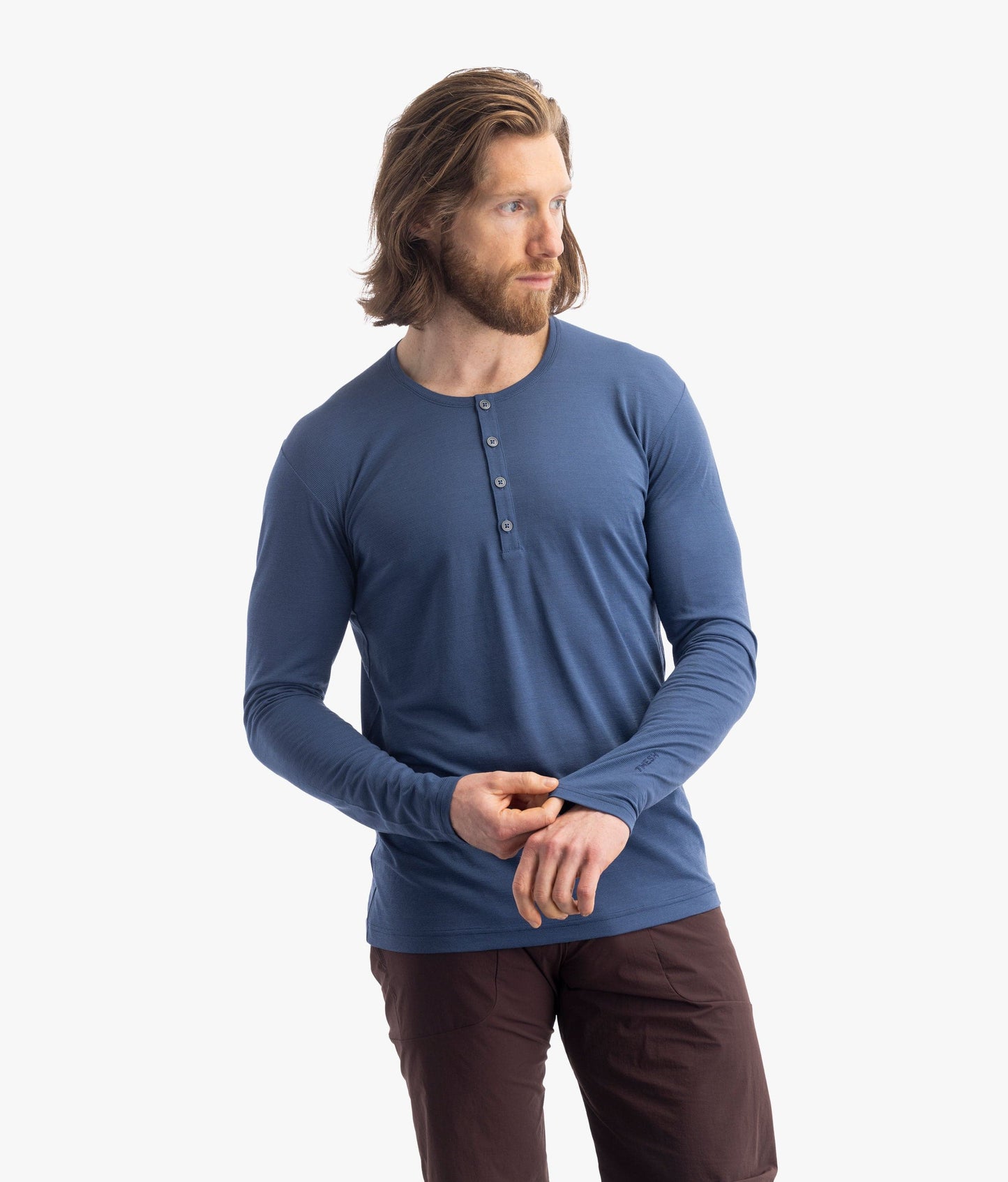 7mesh Men Alpine / XS Men's Desperado Merino Henley LS