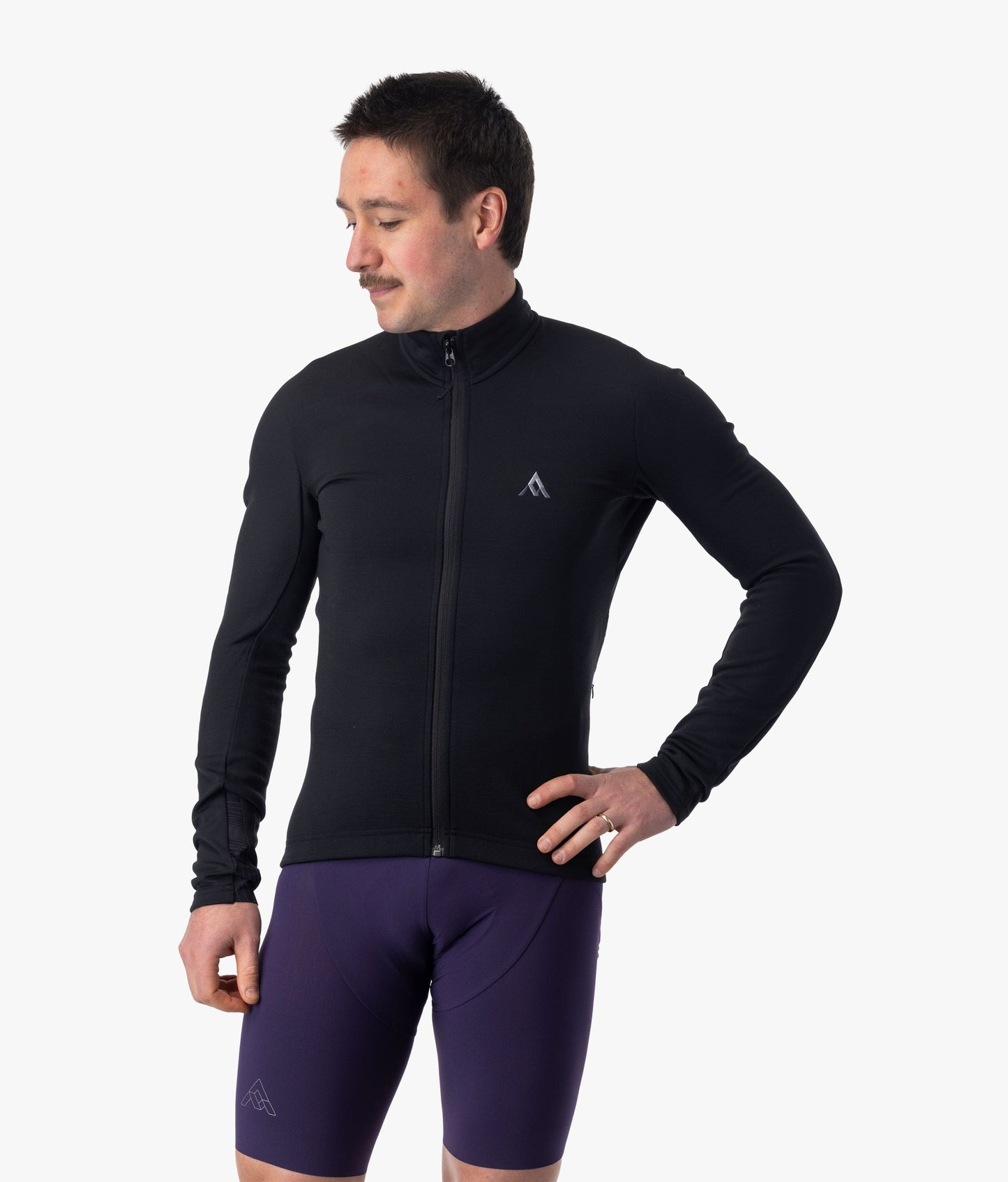 7mesh Men Black / XS Men's Callaghan Merino Jersey LS