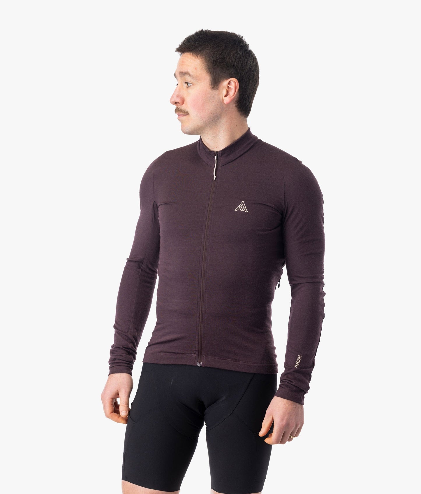 7mesh Men Dark Chocolate / XS Men's Ashlu Merino Jersey LS
