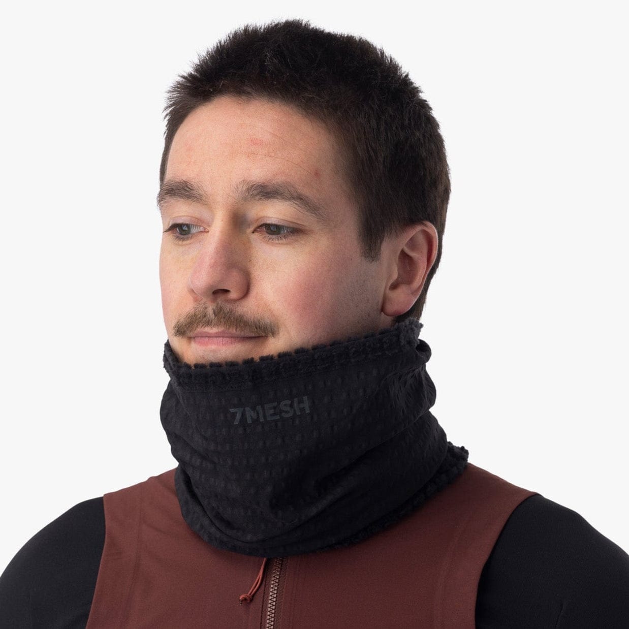 7mesh Neck Warmer Black Chilco Neck Warmer