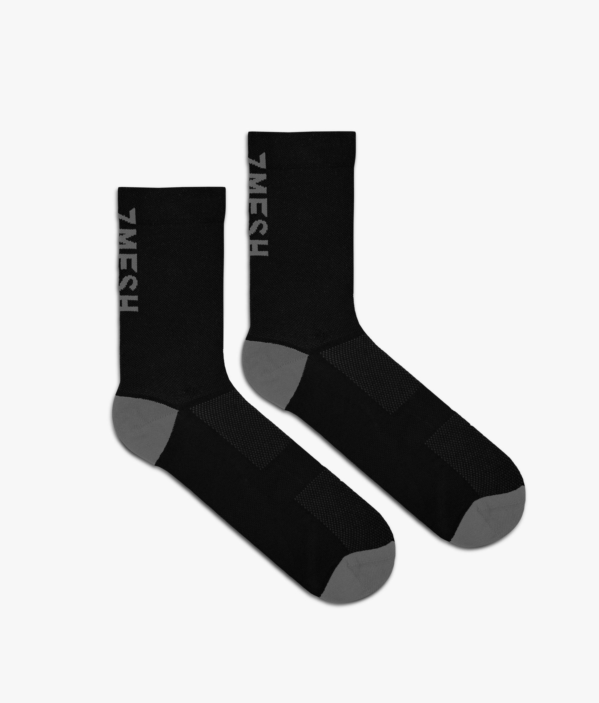 7mesh Socks Black / S 7mesh Word Sock