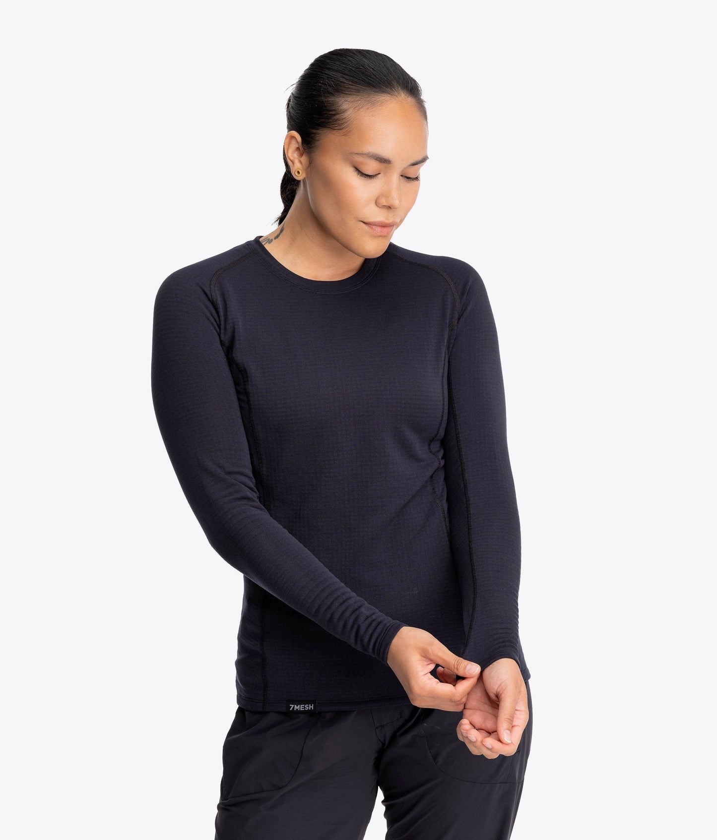 7mesh Women Black / XS Women's Gryphon Crew LS