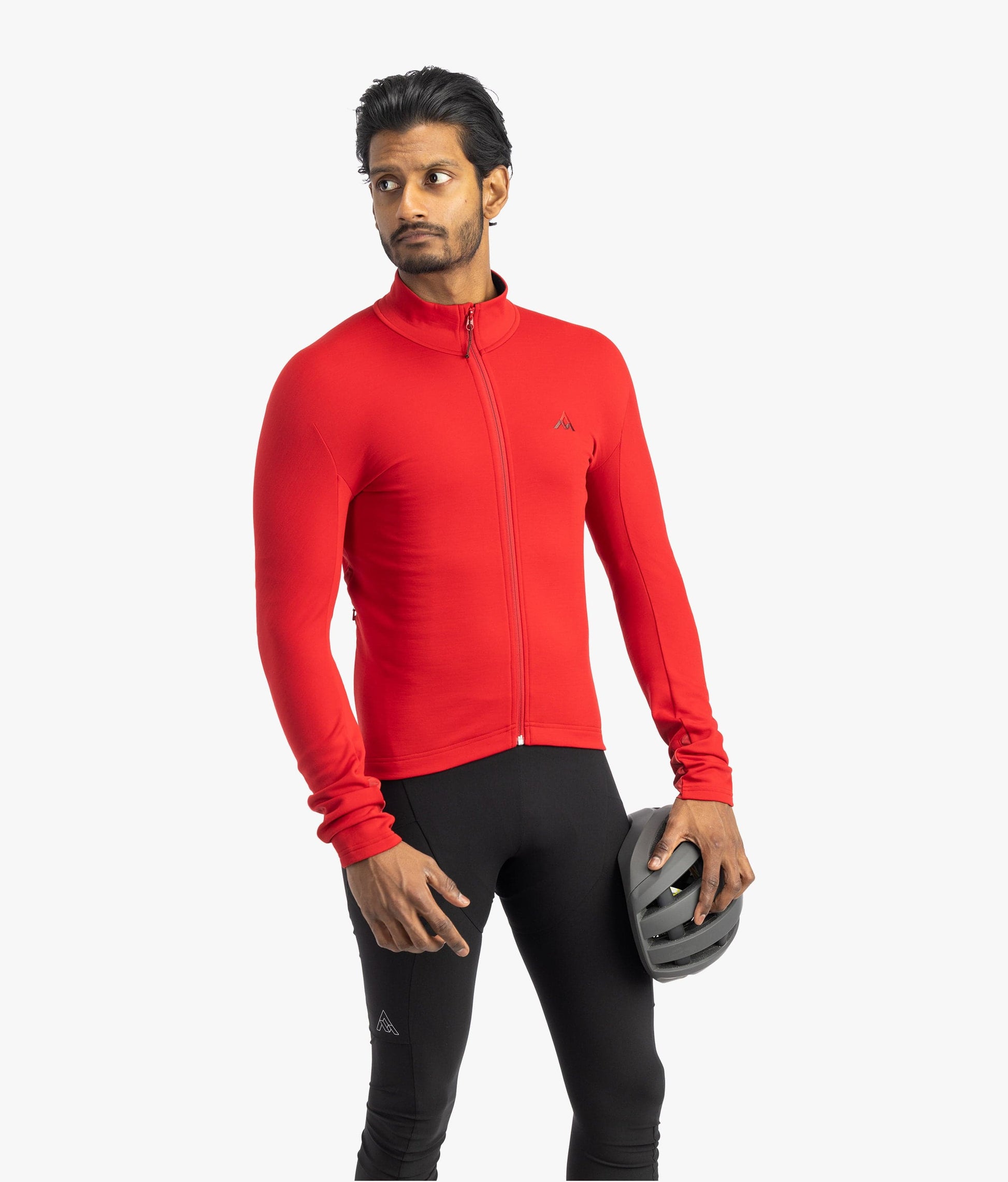 7mesh Men Cherry / XS Men's Callaghan Merino Jersey LS