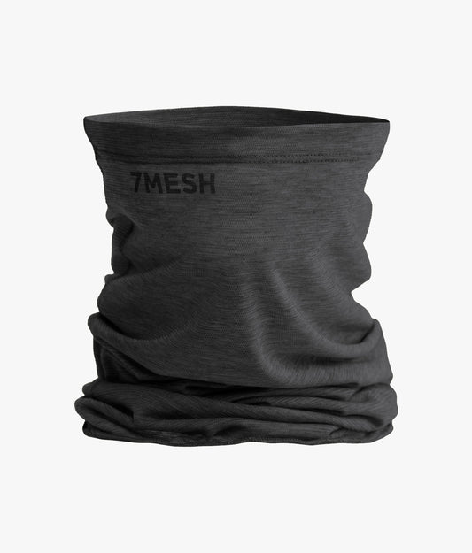 7mesh Neck Warmer Black Elevate Neck Cover