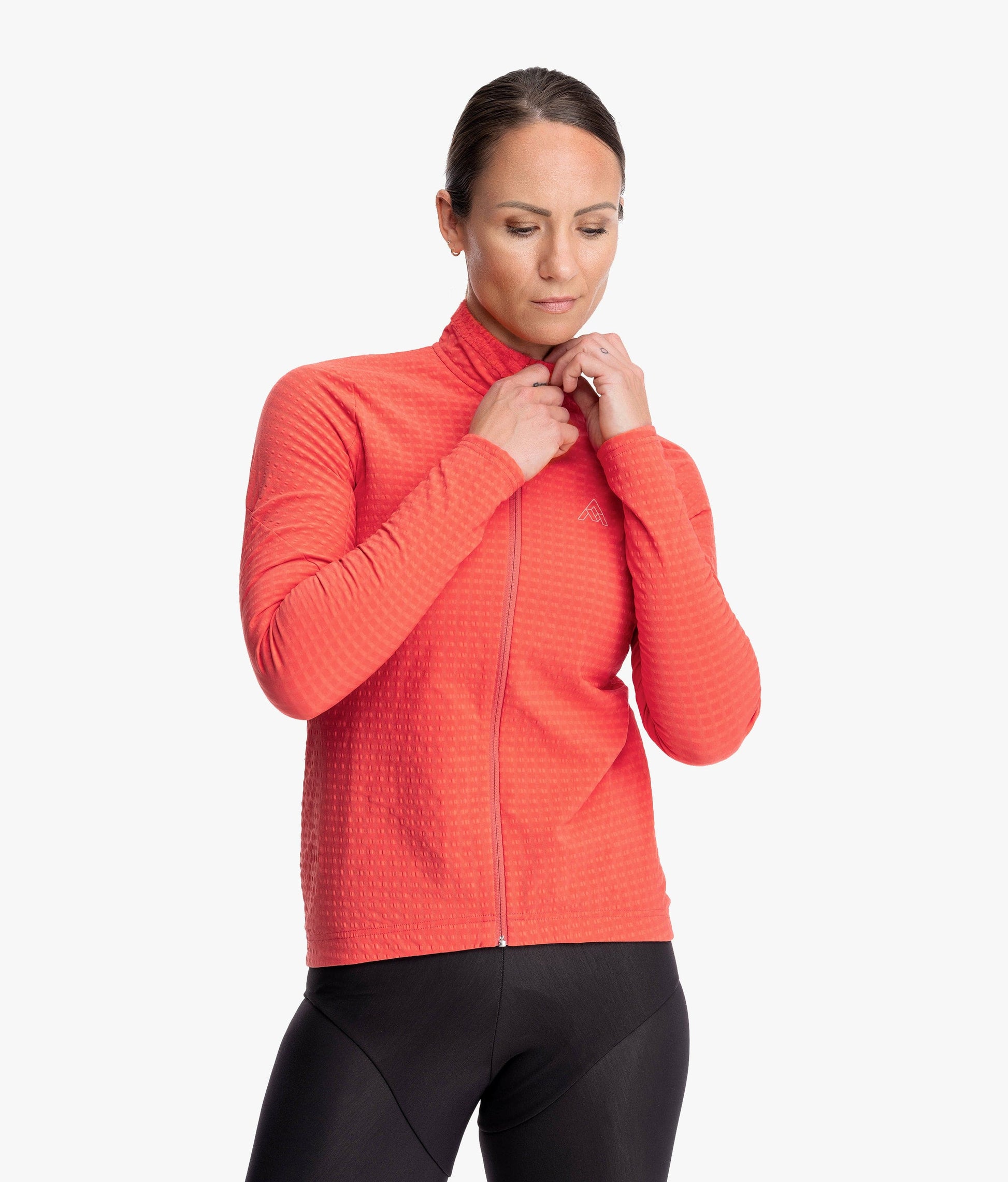 7mesh Women Hot Coral / XS Women's Seton Jersey LS